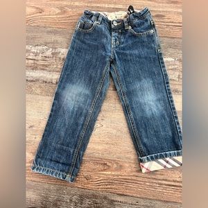 Burberry kids jeans 3yr